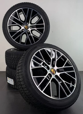 Porsche Taycan 20 Zoll Felgen Winterreifen Winterräder original 9J1073600C - Bild 1 von 4