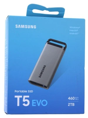 SSD portátil Samsung T5 Evo (2 TB) Foto 1 de 3