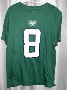 Men’s Size Medium T Shirt, New York Jets, #8, Aaron Rodger’s, Nike Tee - Picture 1 of 9