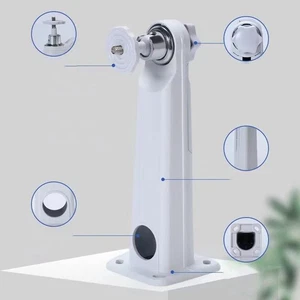 Wall Mount Bracket for CCTV Cameras Adjustable and Stable Aluminum Holder - Photo 1/8