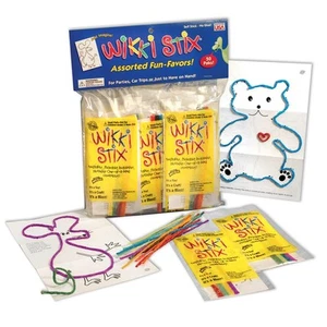 Wikki Stix - Individually Packaged - Assorted Fun Favors - Pack of 50 - Picture 1 of 3