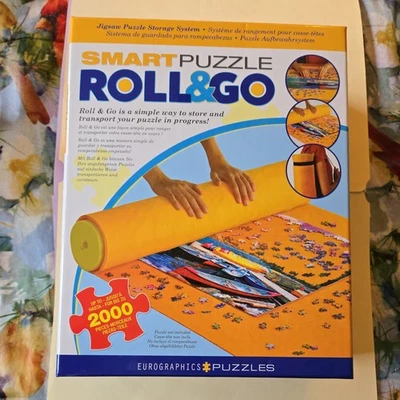 Smart Puzzles Roll & Go Puzzle Mat • Tiene capacidad para 2000 piezas Nuevo pero no sellado de fábrica  Foto 1 de 4