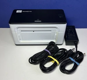 MUNBYN Thermal Label Printer Model No. ITPP941 4x6 Shipping Labels w/ Power USB - Picture 1 of 7