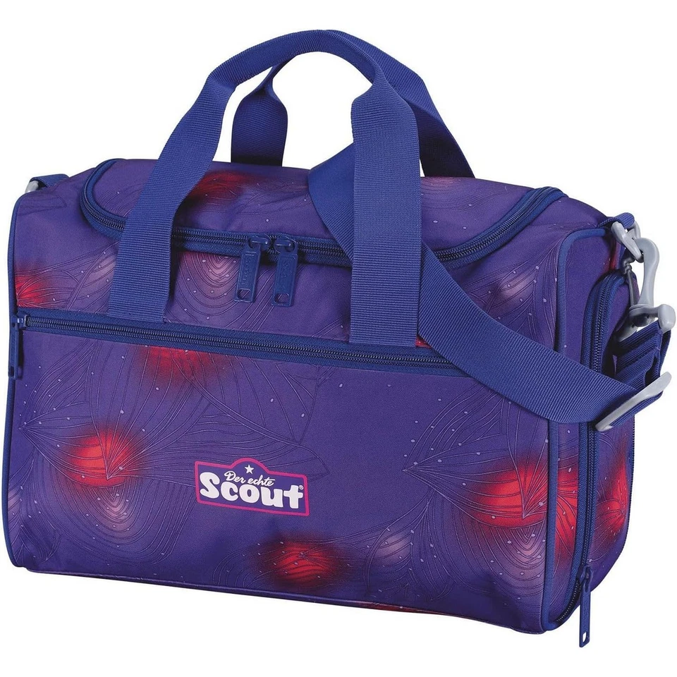 SCOUT Sporttasche Kinder Mädchen Volleyball Turnen Tragegriffe Schultergurt LILA - Bild 1 von 1