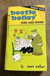 Beetle Baily Rise and Shine by Mort Walker Vintage Paperback Comic Book 1983 - Picture 1 of 2