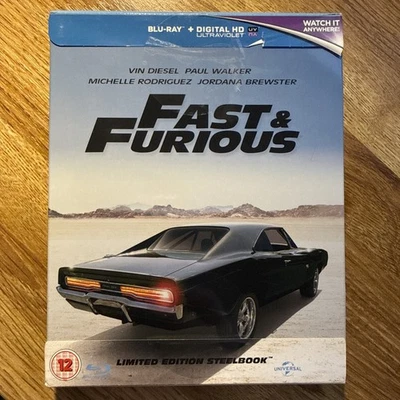 Fast & Furious (12) 2009 Limited Edition Blu Ray - Steelbook - Image 1 of 2