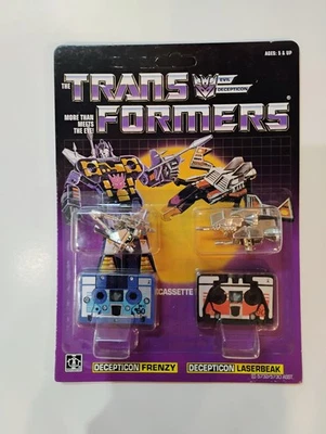 Transformers G1  FRENZY & LASERBEAK Reissue Encore KO NIB Soundwave - Image 1 of 2