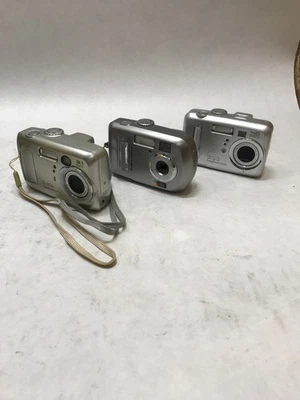 Lot of 3 Kodak EasyShare CX7430, C310, CX7330 UNTESTED For Parts/Repair!!!! - DW - Image 1 of 4