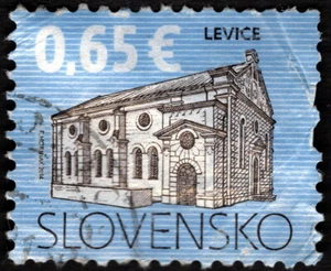 Slovakia Stamp Scott # 679 Postally Used Fine - 2014 Levice Synagogue Issue - Picture 1 of 1