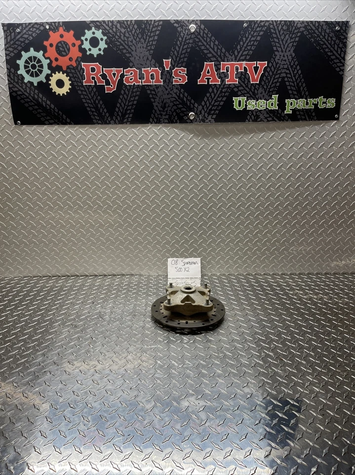 2008 Polaris Sportsman 500 EFI X2 Front Hub Brake Disc Left or Right Foto 1 de 4