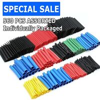 3/64"  1.19mm  ASSORTED *12* COLORS 2:1 heat shrink tubing polyolefin 12' FOOT