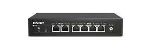 Qnap QSW-2104-2T A plug & play switch featuring 10GbE and 2.5GbE connectivity, s - Picture 1 of 1