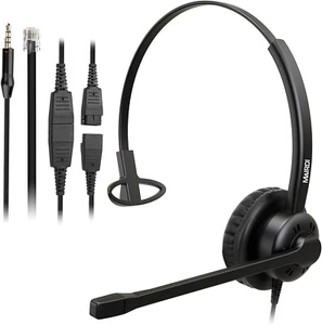 MAIRDI Office Headset with Microphone Noise Canceling, with RJ9 & 3.5mm Jack - Picture 1 of 7