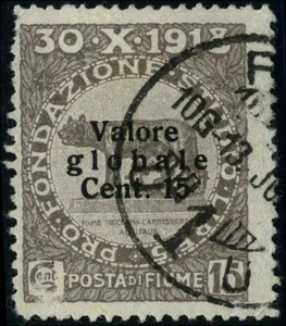 Italien 1920 Briefmarken Fiume GEBRAUCHT SAS 101/I CV $ 8,80 1811108 - Bild 1 von 1