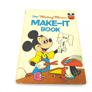 The Mickey Mouse Make-It Book-1974-Disneys Wonderful World of Reading - Bild 1 von 4