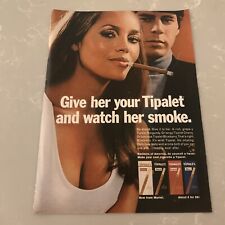 1969 Tipalet Cigar Print Ad Give Her Your Tipalet And Watch Her Smoke Muriel