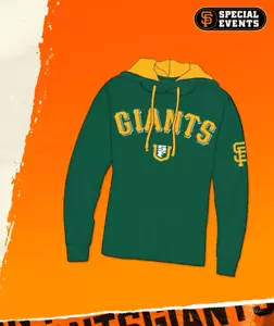 San Francisco Giants 2025 University of SF USF Dons Hoodie Long Sleeve Shirt NEW - Picture 1 of 1