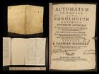 1747 HORLOGES Horlogerie Bonhomus Automatum Mécanicien Illustré Mathématiques Physique