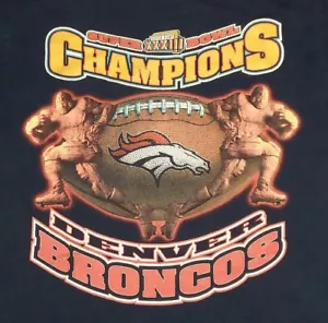Denver Broncos Super Bowl XXXIII 23 Camiseta de Fútbol Pequeña Petite John Elway - Imagen 1 de 5