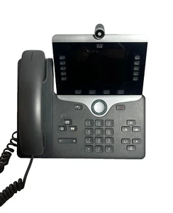 Cisco CP-8845 VoIP Desktop Video Business UC Phone - Picture 1 of 4