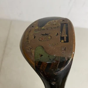 Vintage Wilson Staff Golf Club Driver 4 Wood RH Steel Shaft 4300 304 Epoloc Face - Picture 1 of 20