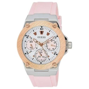 GUESS U1094L4 - Japanese quartz watch for women (stainless steel, silicone strap - Picture 1 of 1