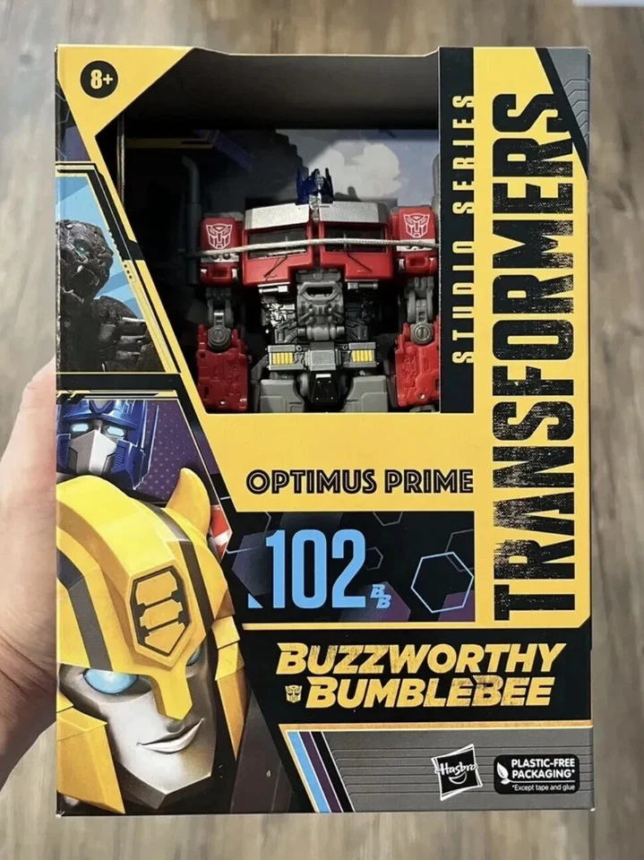 NEW Transformers Studio Series Optimus Prime Buzzworthy Bumblebee 102BB HASBRO - Image 1 of 1