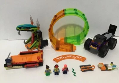 LEGO City Stuntz 60339 Double Loop Stunt Arena Incomplete set - Image 1 of 4