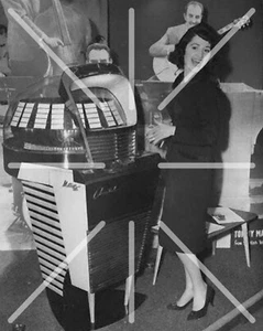 Chantal Meteor 200 Jukebox 1959 Vintage 8x10 Photography Reprint - Picture 1 of 1