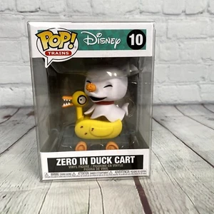 Funko POP! Zero in Duck Cart #10 W/Protector Nightmare Before Christmas - Picture 1 of 6