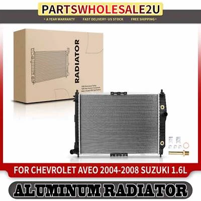 Auto Trans. Radiator w/ Air Conditioning for Chevrolet Aveo Pontiac Wave L4 1.6L - Image 1 of 4