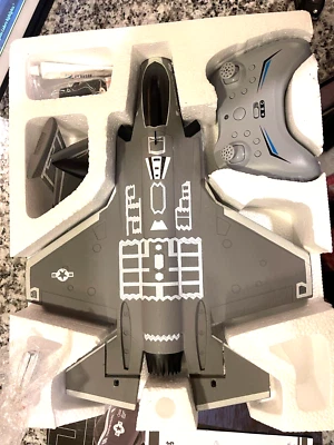 F-35 Lightning RC 4 CH 30mm 2.4G EDF Jet Brushless Gyro RTF w/2 Batteries GRAY - Image 1 of 4