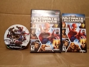 Marvel Ultimate Alliance PlayStation 2 PS2 Complete CIB Tested! - Picture 1 of 3