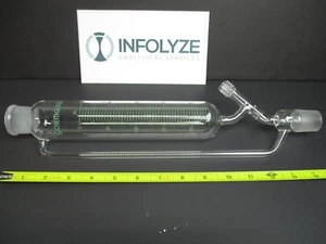 Válvula de PTFE embudo de adición de ecualización de presión graduada Chemglass 250 ml 29/26 - Imagen 1 de 10