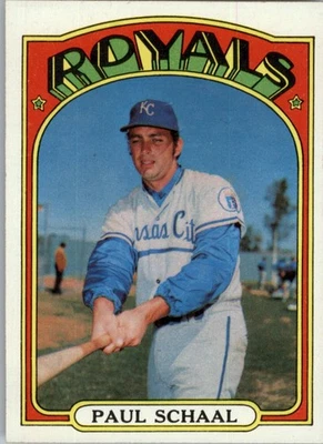 1972 Topps #177 Paul Schaal - EX Foto 1 de 2