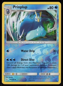 Prinplup Uncommon SM - Cosmic Eclipse 55/236 LP - Picture 1 of 2