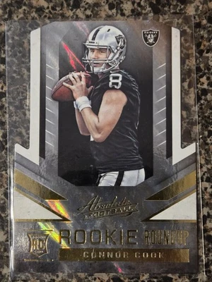 2016 Panini Absolute Rookie Roundup Die Cut #4 Connor Cook RC - EX/NM Condition  - Image 1 of 2