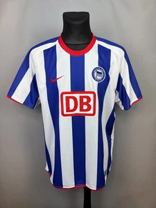 HERTHA 2008 2009 HOME SHIRT FOOTBALL SOCCER JERSEY NIKE 285129-489 MENS SIZE XL - Picture 1 of 13