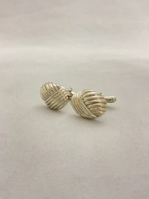 TIFFANY & CO. Gemelli ovali in argento sterling 925 #053 - Immagine 1 di 4