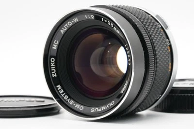 [Casi COMO NUEVO] OLYMPUS OM-System Zuiko MC Auto-W 35mm F2 Lente de JAPÓN - Imagen 1 de 4