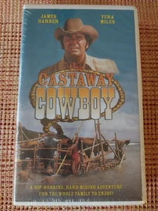 The Castaway Cowboy (VHS, 1974 Film) Clamshell Case NEW, Sealed - Picture 1 of 4