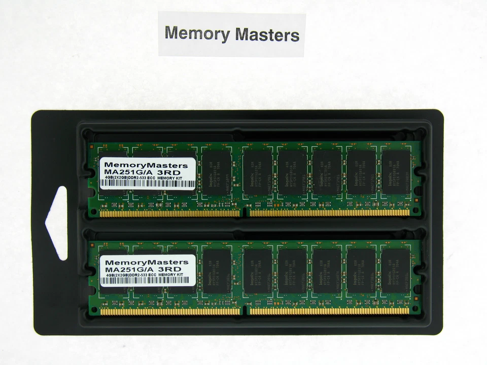 MA251G/A 4GB 2x2GB DDR2-533 Memory Apple PowerMac G5 - Image 1 of 1