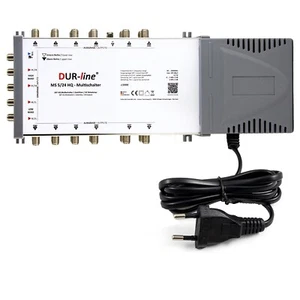 DUR-line MS 5/24 G-HQ Sat Multischalter 24 Teilnehmer stromsparendes Netzteil 4K - Bild 1 von 6