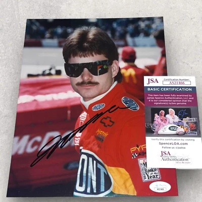 Jeff Gordon signed DUPONT 8x10 GARGOYLES VINTAGE photo JSA SPENCE AUTHENTICATED - Image 1 of 3