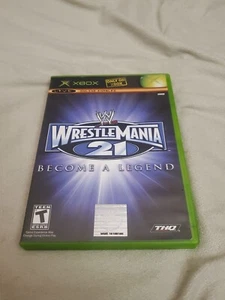 WWE Wrestlemania 21 (Microsoft Xbox, 2005) Complete with Manual - Picture 1 of 3