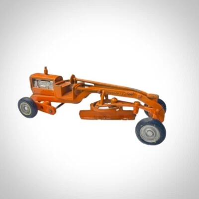 Zylmex Die-Cast #8102 Road Grader – Made in Hong Kong – 1970s CAT Style - Image 1 of 4