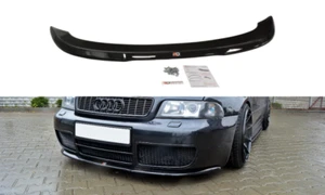Front Diffuser Diffusor Maxton Design Gloss Black Abs For Audi S4 B5 - Picture 1 of 8
