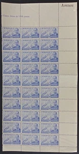 ESPAÑA 1940 - EDIFIL 944** - JUAN DE LA CIERVA - PLIEGO DE 30 SELLOS - MNH - Picture 1 of 2