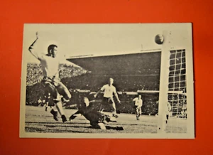 Mundial de Fútbol 1962 - Brasil-Checoslovaquia 3:1 Vava-Schroif sin pegar - Imagen 1 de 2