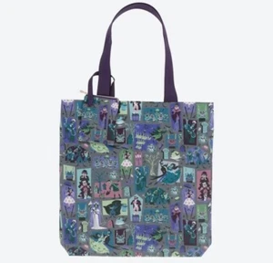 Tokyo Disney Resort Limited Haunted Mansion Eco bag Shopping Bag And Pouch TDL - Picture 1 of 5